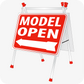 Model Open A-Frame 24x18