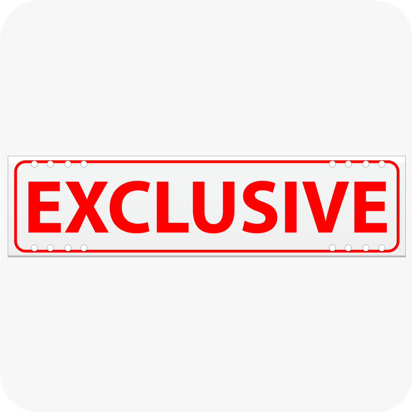 Exclusive 6 x 24 Corrugated Rider - Red