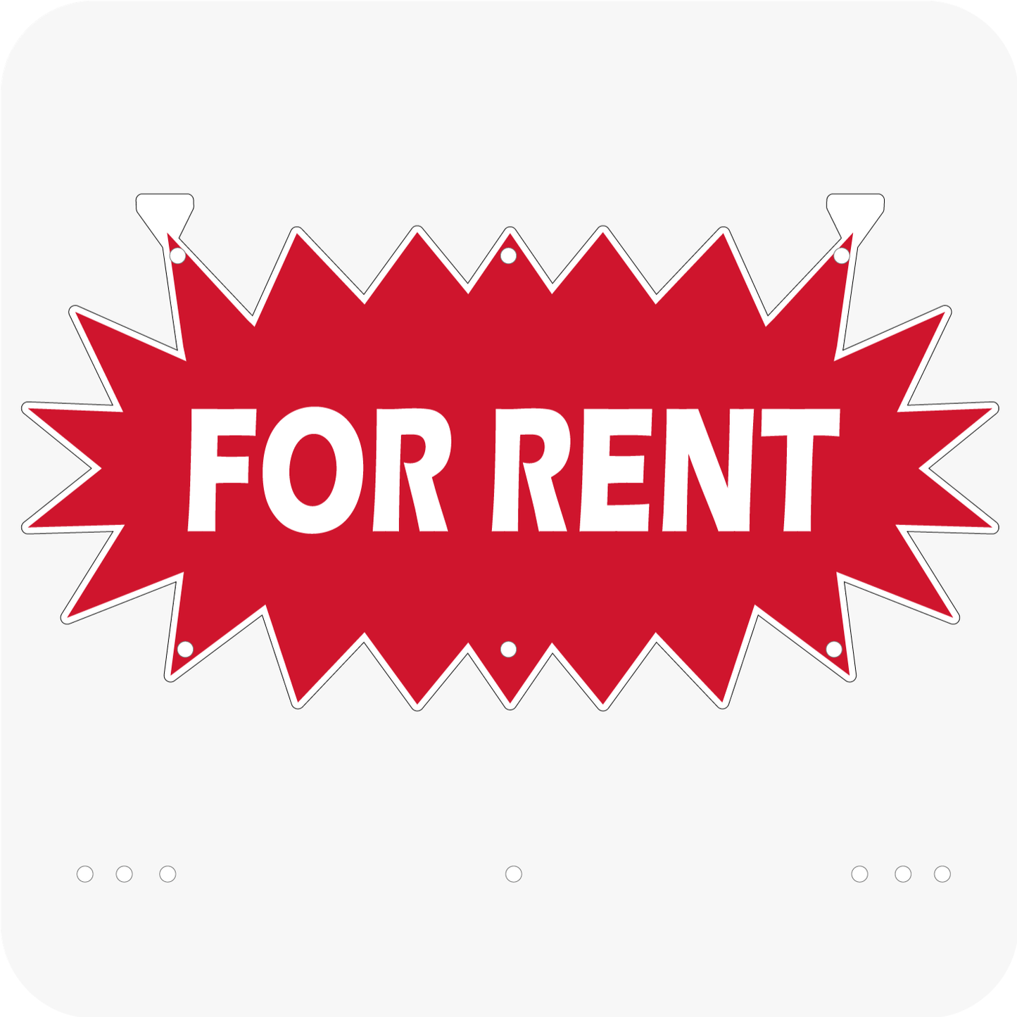 For Rent 12 x 24 Corrugated Star Rider - Red