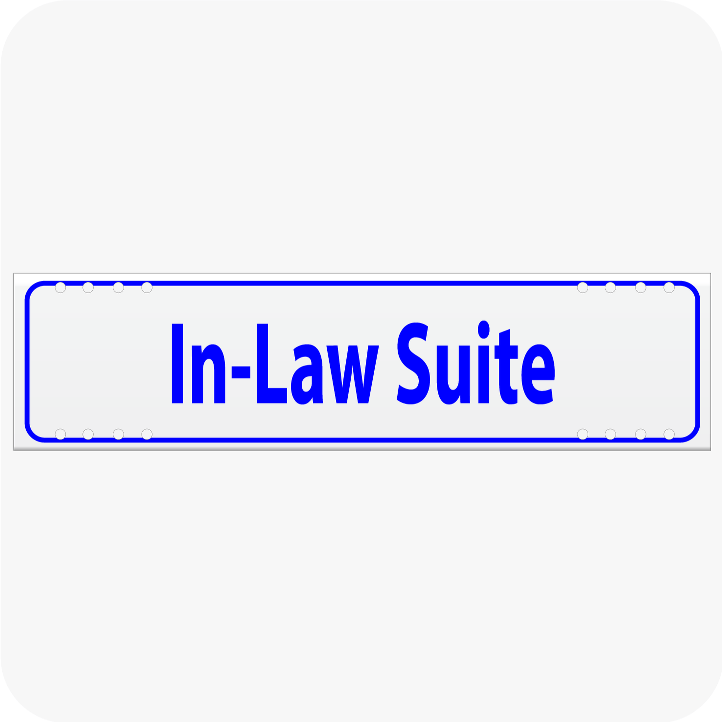 In-Law Suite 6 x 24 Corrugated Rider - Blue