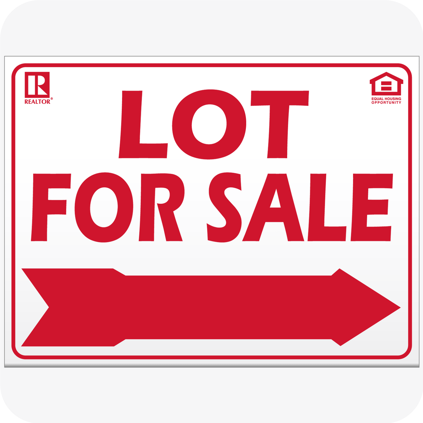 Lot For Sale 12 x 16 Corrugated Panel Red