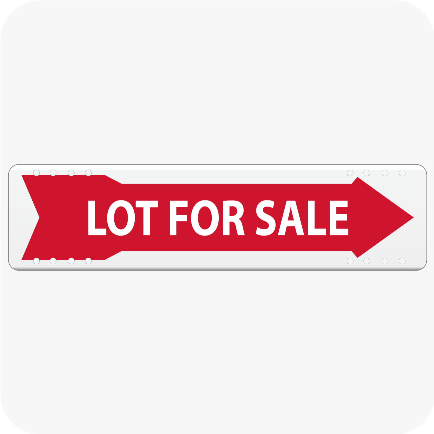 Lot For Sale With Arrow 6 X 24 Corrugated Rider Red Planetsignshop lot-for-sale-with-arrow-6-x-24-corrugated-rider-red-planetsignshop