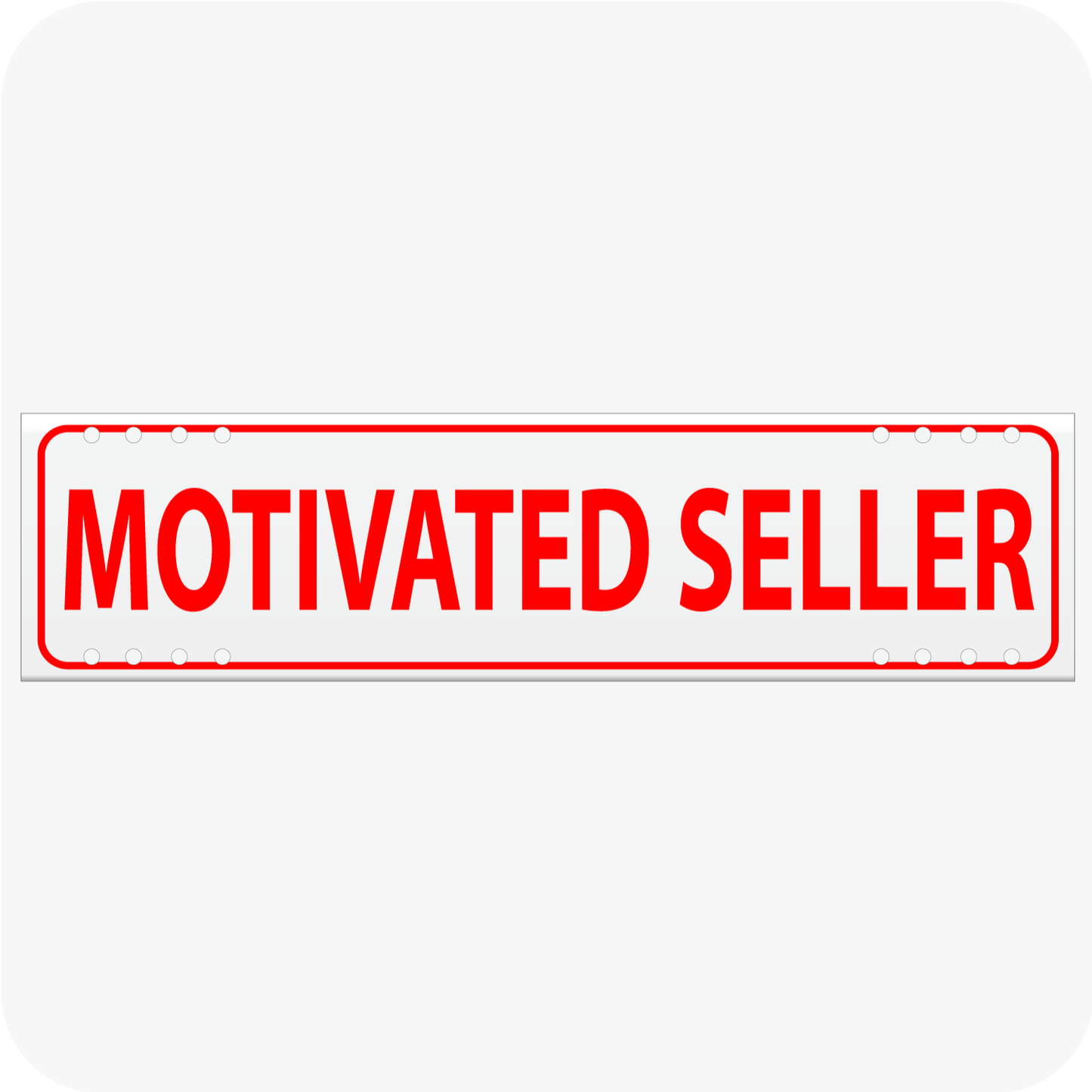 Motivated Seller 6 x 24 Corrugated Rider - Red