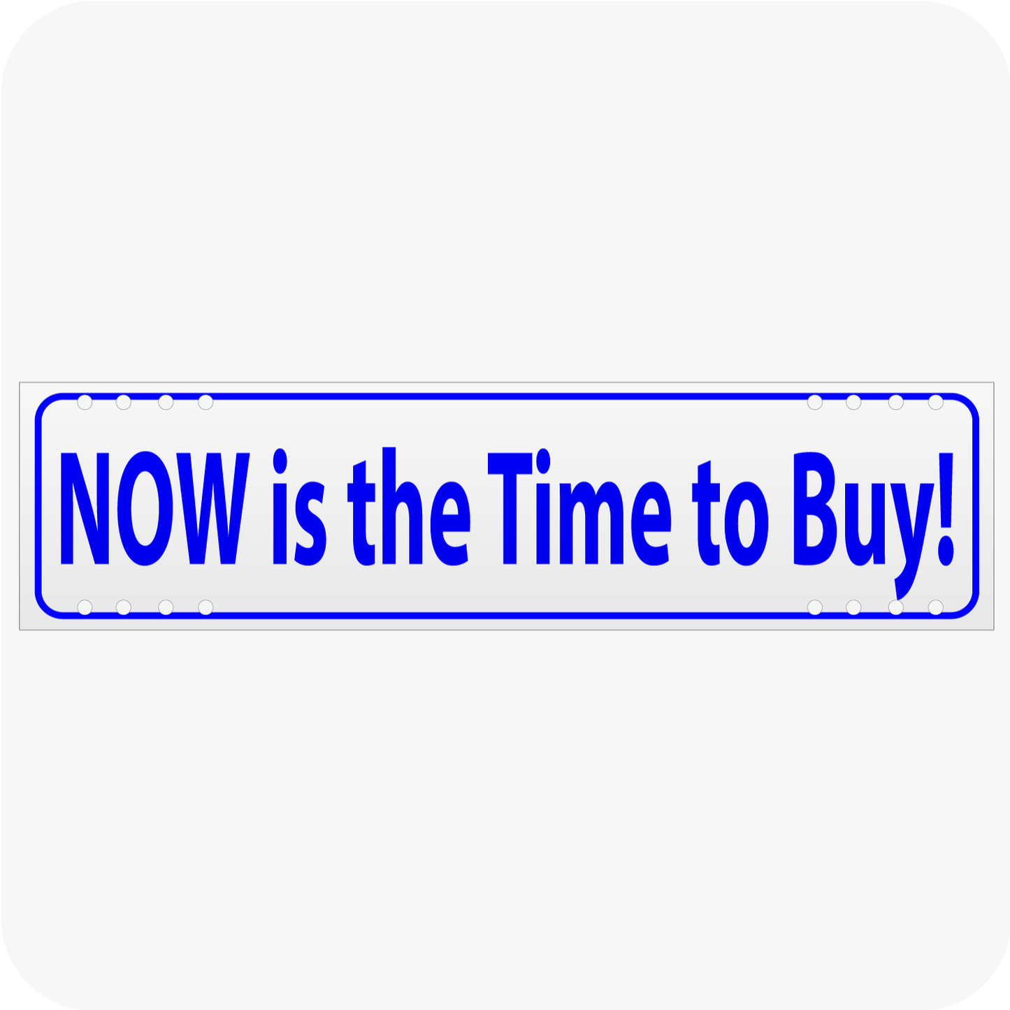 Now is the Time to Buy! 6 x 24 Corrugated Rider - Blue