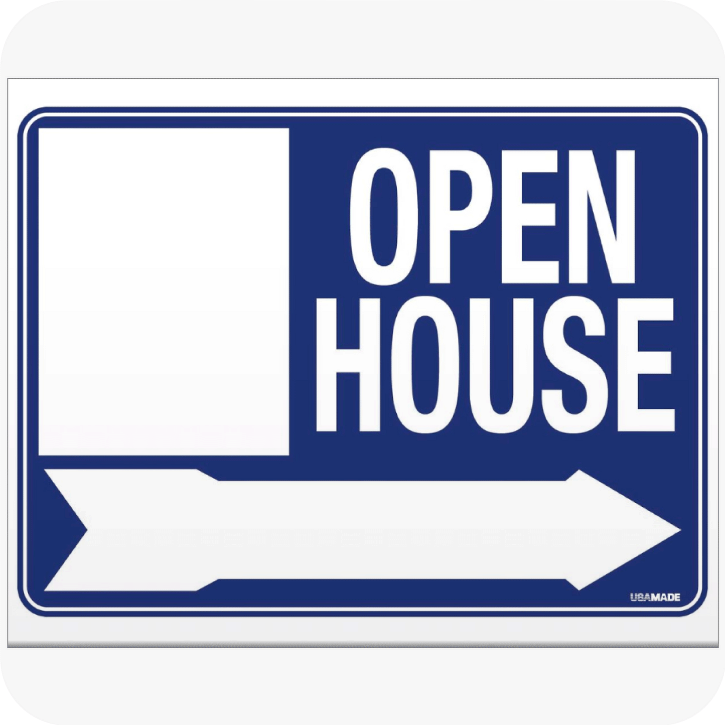 Open House w/KopyKat Blue Corr Panel 18x24