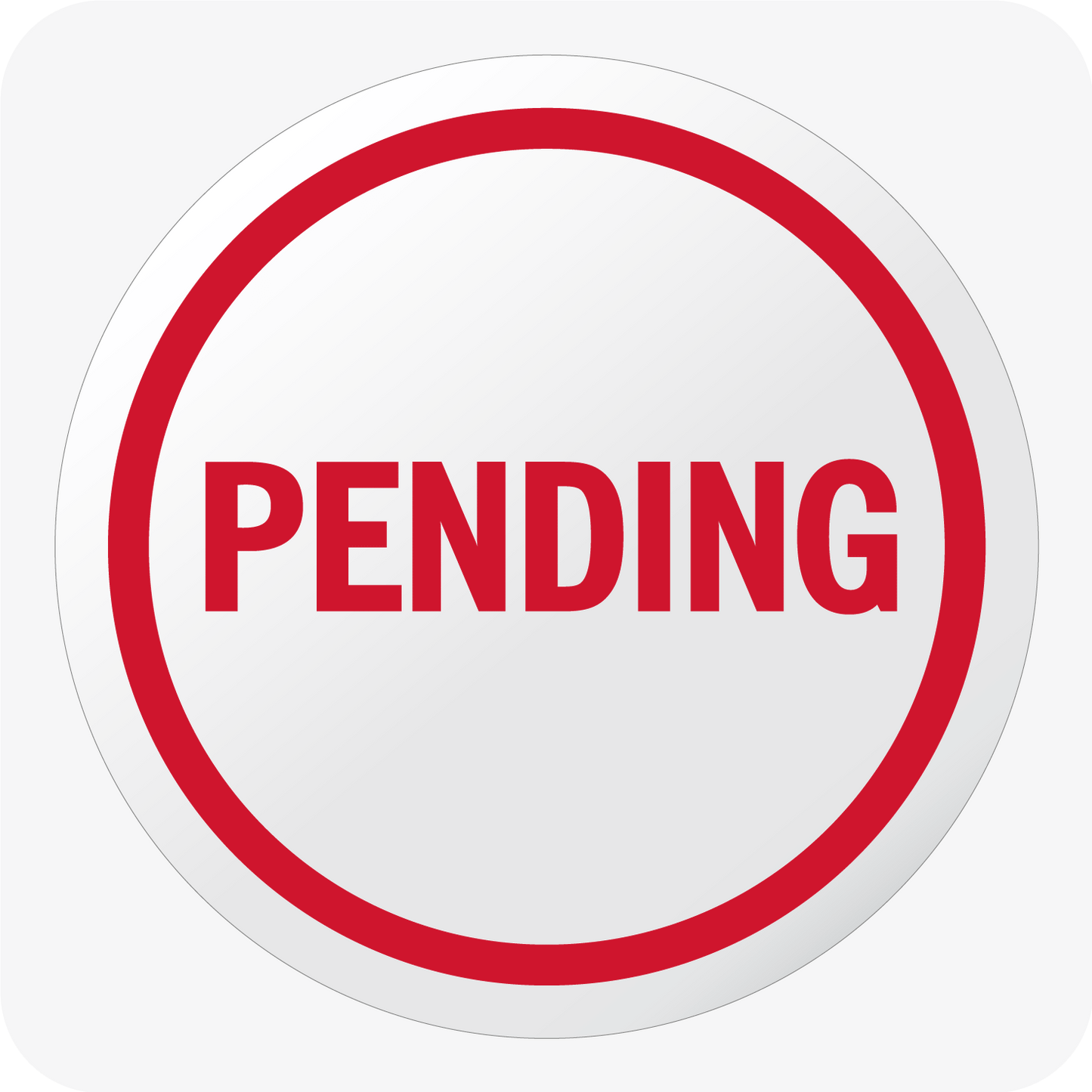 Pending 10 inch Round Rider - Red