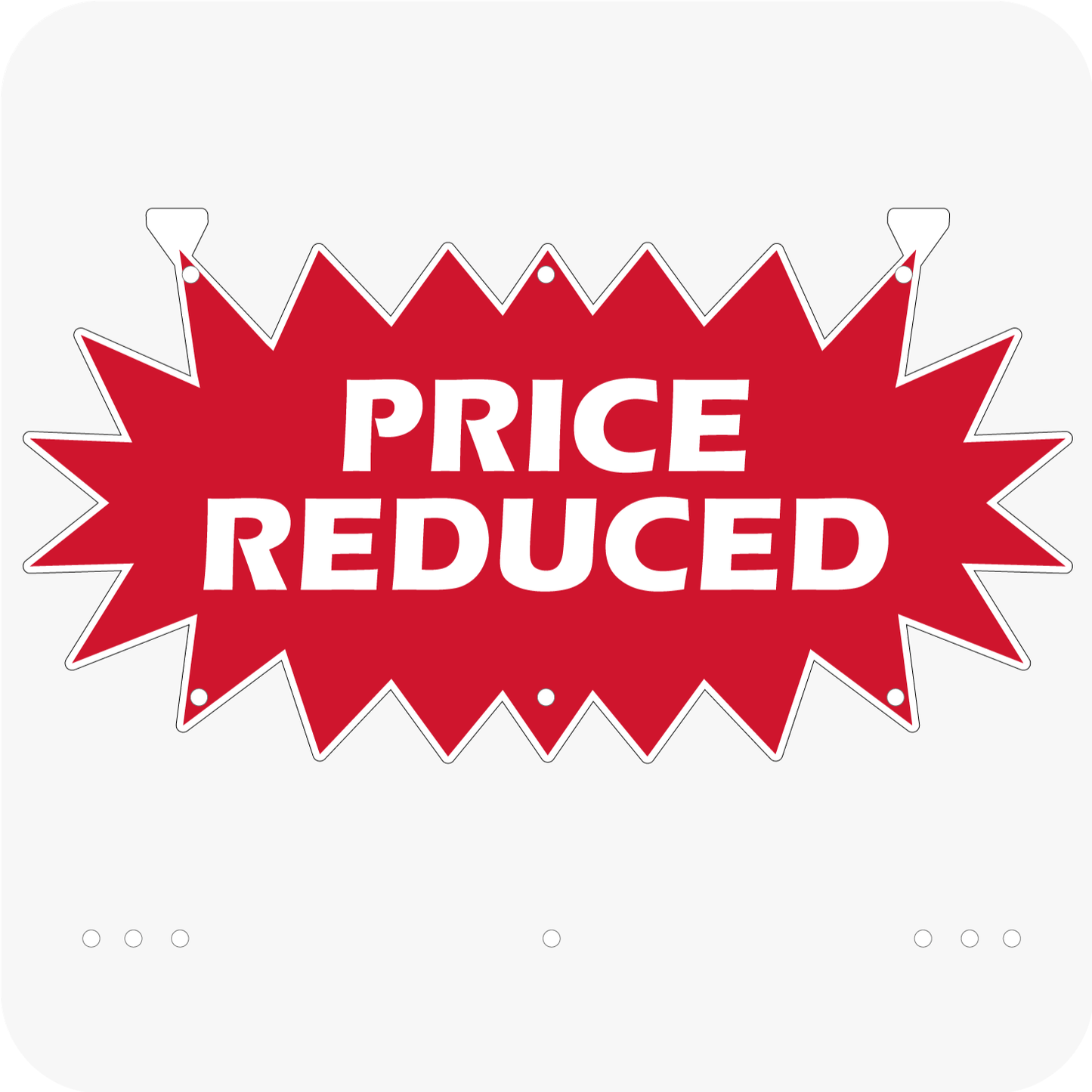Price Reduced 12 x 24 Corrugated Star Rider - Red