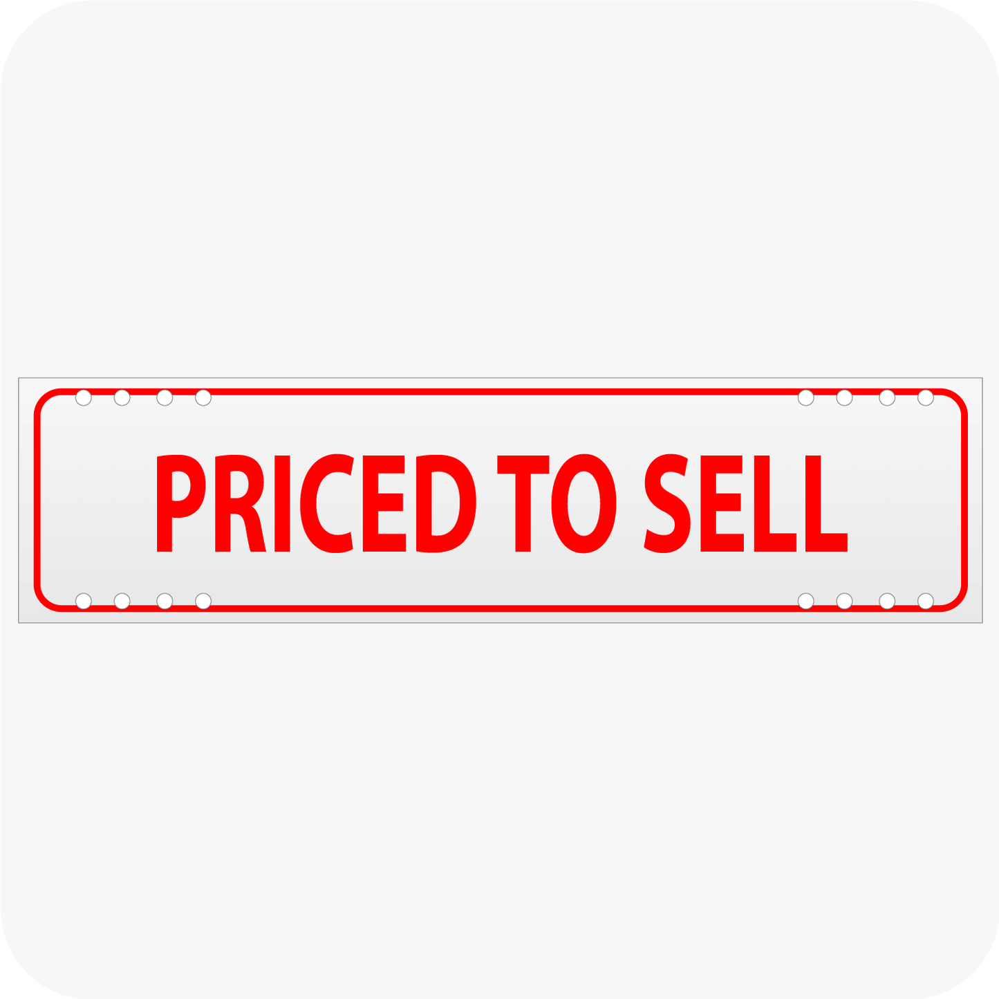 Priced To Sell 6 x 24 Corrugated Rider - Red