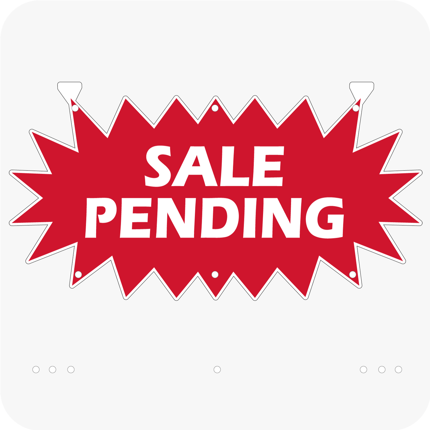 Sale Pending 12 x 24 Corrugated Star Rider - Red