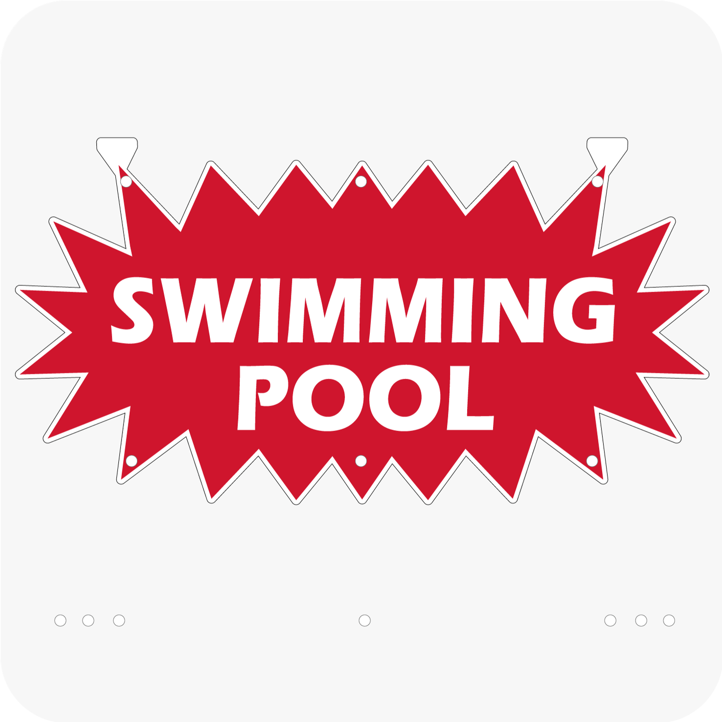 Swimming Pool 12 x 24 Corrugated Star Rider - Red
