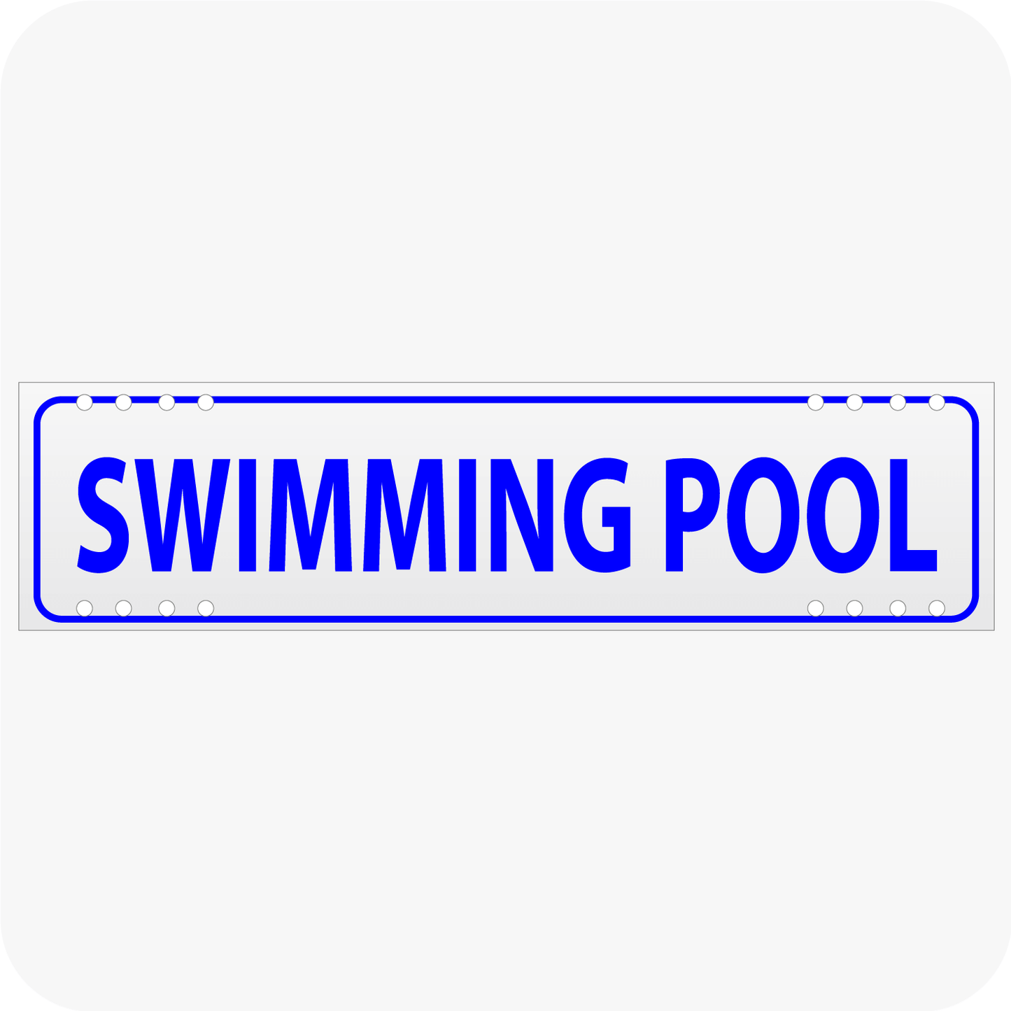 Swimming Pool 6 x 24 Corrugated Rider - Blue