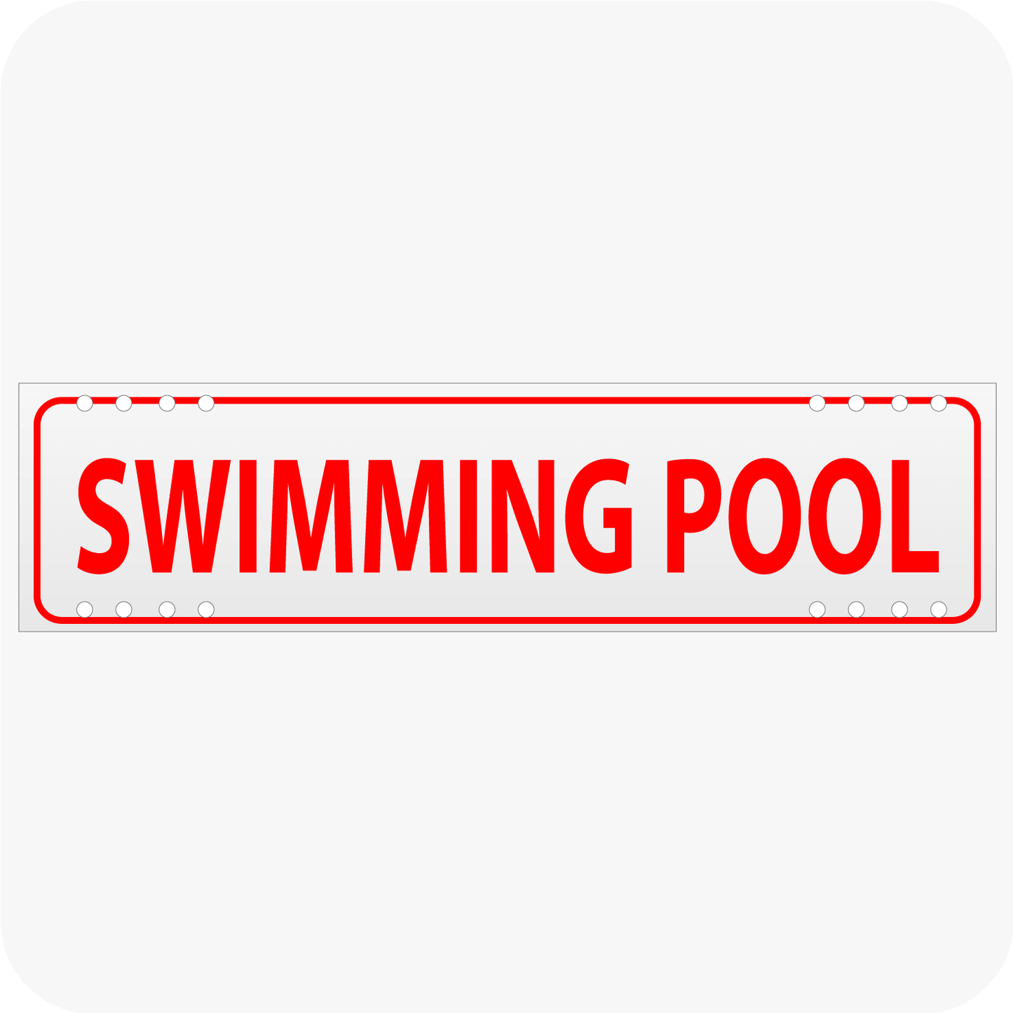 Swimming Pool 6 x 24 Corrugated Rider - Red