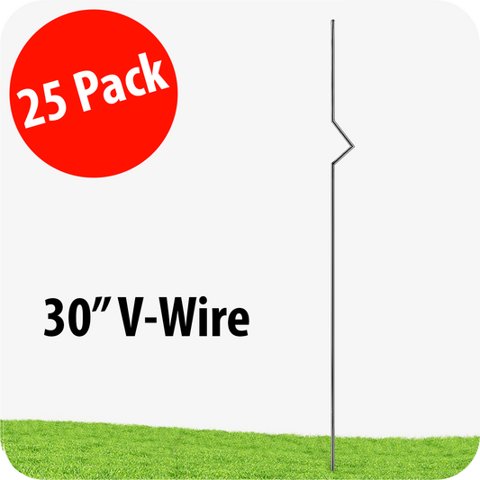 V-Wire 30" - 9 gauge wire extensions - 25 pack