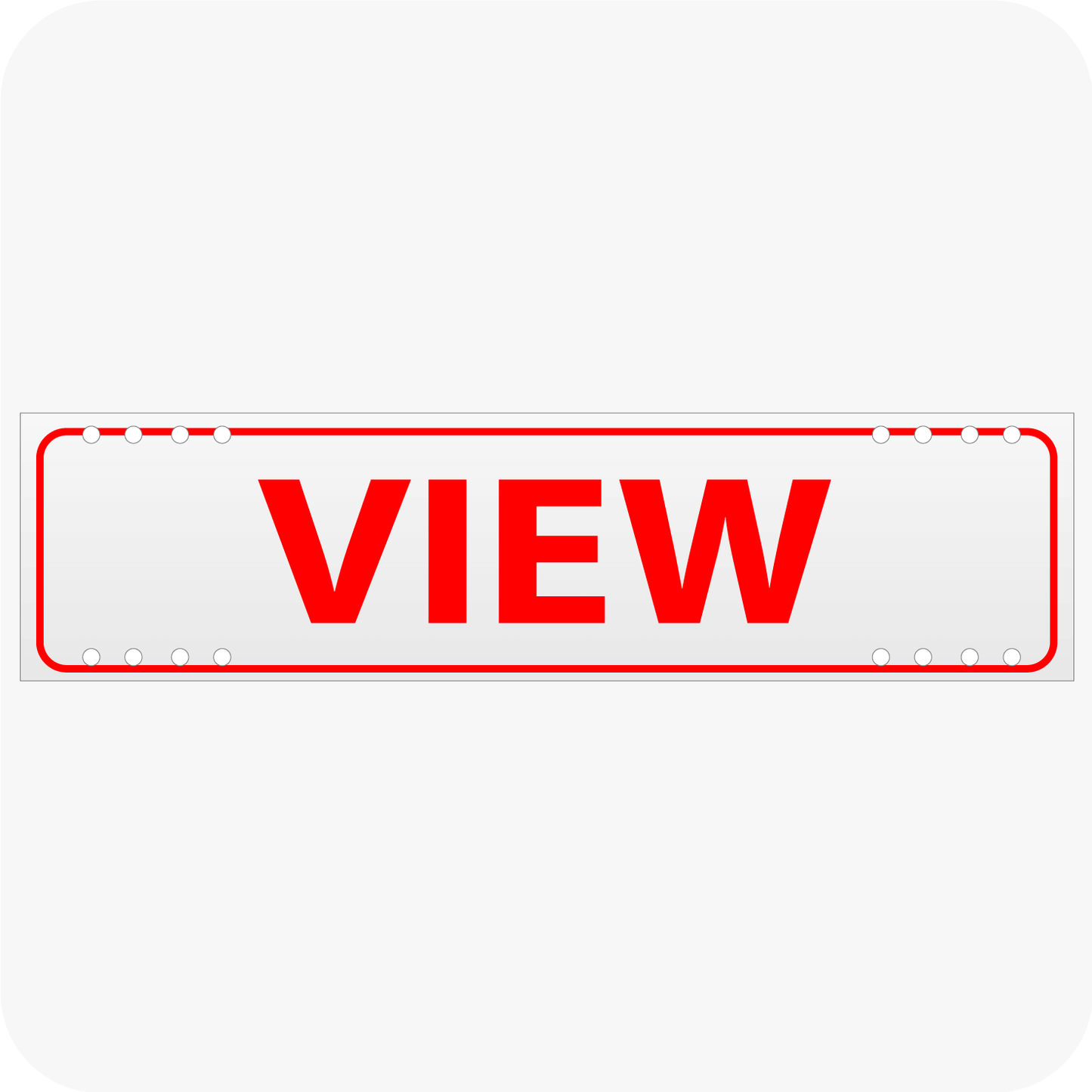View 6 x 24 Corrugated Rider - Red