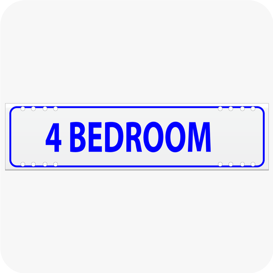 4 Bedroom  6 x 24 Corrugated Rider - Blue