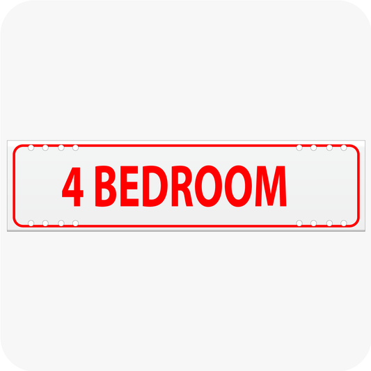 4 Bedroom 6 x 24 Corrugated Rider - Red