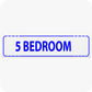 5 Bedroom 6 x 24 Corrugated Rider - Blue