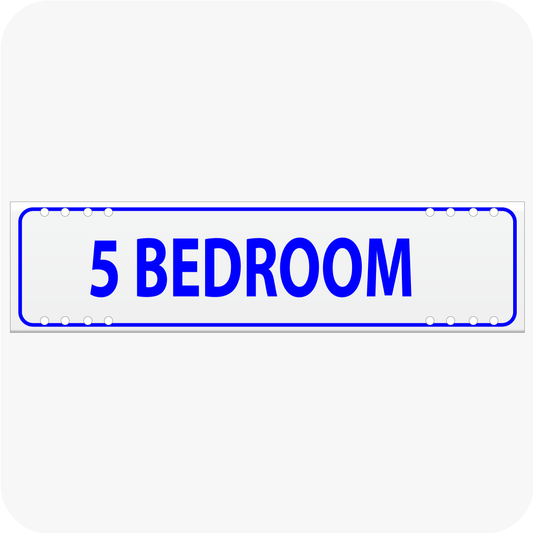 5 Bedroom 6 x 24 Corrugated Rider - Blue