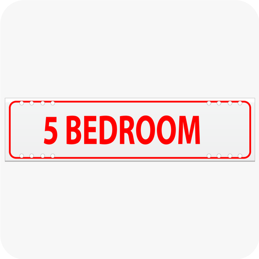 5 Bedroom  6 x 24 Corrugated Rider - Red