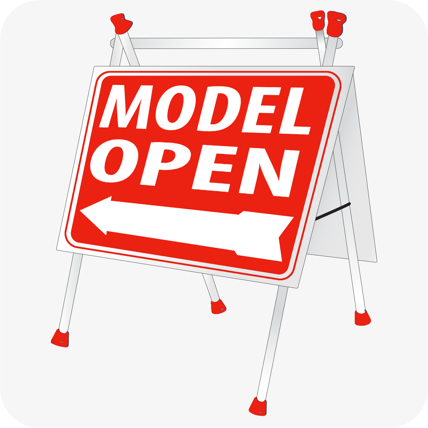 Open Sign A Frame Model Open A-Frame 24x18 – planetsignshop.com