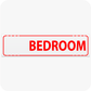 Blank Bedroom 6 x 24 Corrugated Rider - Red