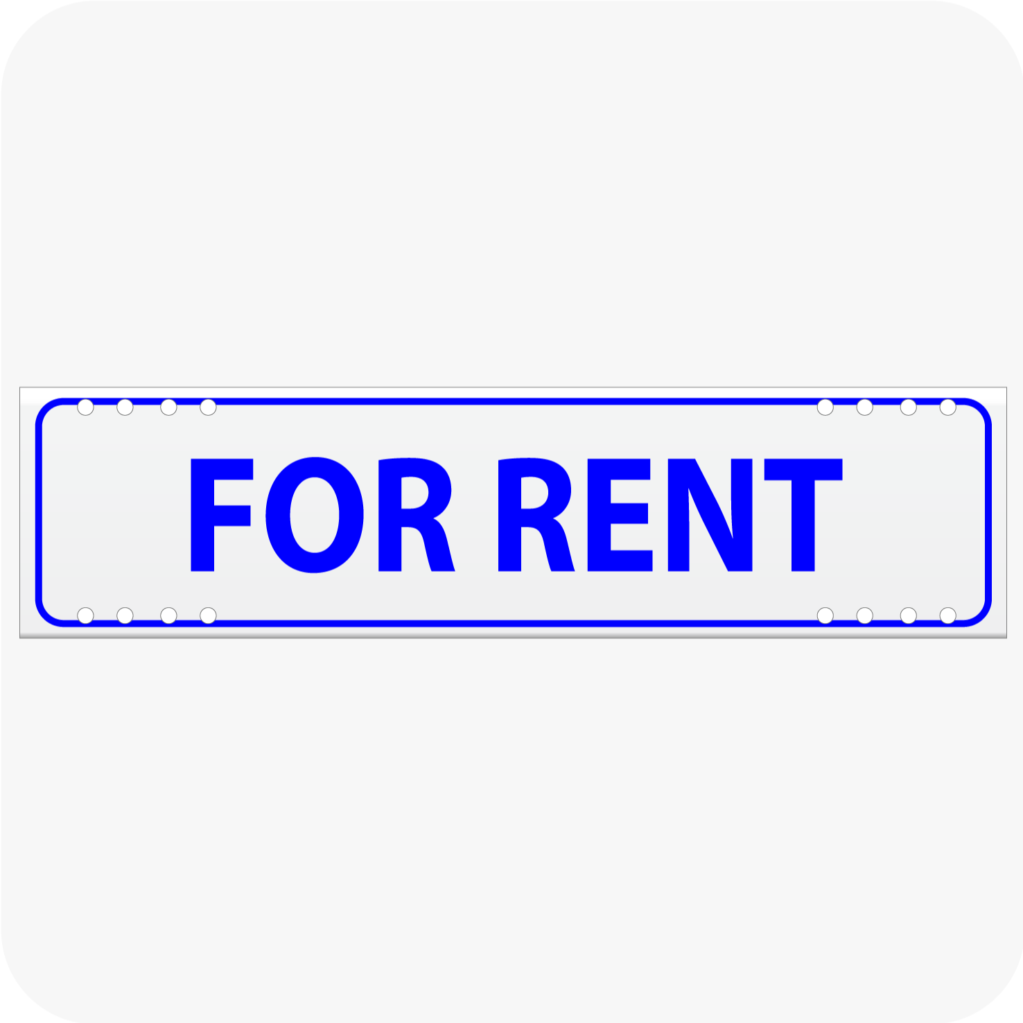 For Rent 6 x 24 Corrugated Rider - Blue – planetsignshop.com