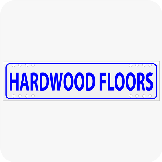 Hardwood Floors 6 x 24 Corrugated Rider - Blue