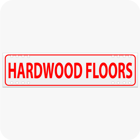 Hardwood Floors 6 x 24 Corrugated Rider - Red