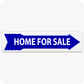 Home For Sale with Arrow 6 x 24 Corrugated Rider - Blue