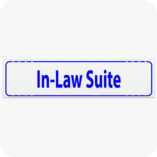 In-Law Suite 6 x 24 Corrugated Rider - Blue