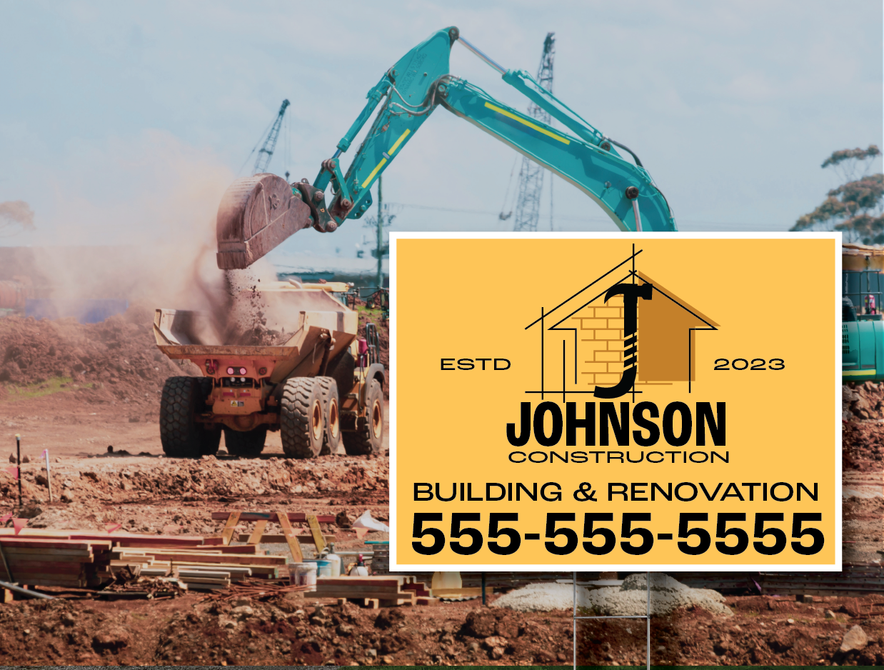 Emj Contractor Signs Contractor - Custom 24