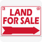 Land For Sale Red 12 x 16 Corrugated Panel