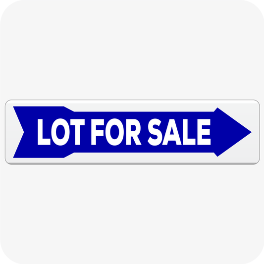 Lot For Sale w/ Arrow 6 x 24 Corrugated Rider - Blue