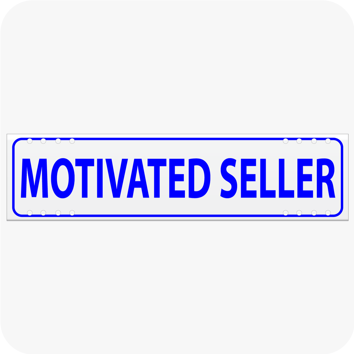Motivated Seller 6 x 24 Corrugated Rider - Blue
