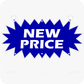 New Price 12 x 24 Corrugated Star Rider - Blue