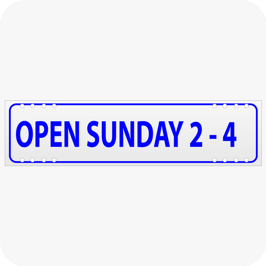 Open Sunday 2 - 4 Blue 6 x 24 Corrugated Rider - Blue