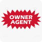 Owner Agent On Duty 12 x 24 Corrugated Star Rider - Red
