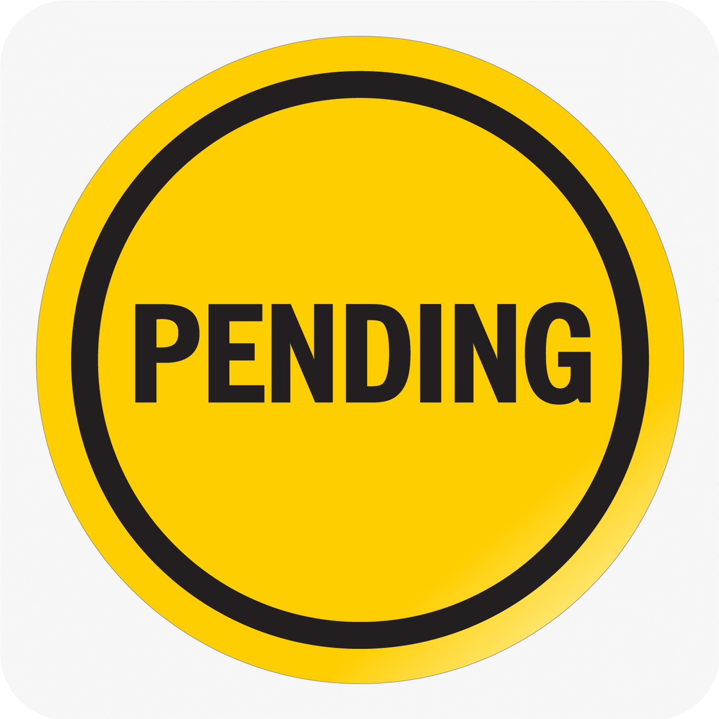 Pending 10 inch Round Rider - Black and Yellow