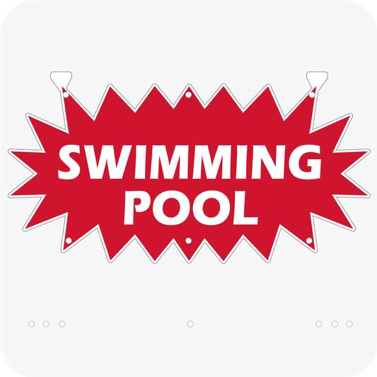 Swimming Pool 12 x 24 Corrugated Star Rider - Red