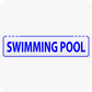 Swimming Pool 6 x 24 Corrugated Rider - Blue