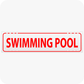 Swimming Pool 6 x 24 Corrugated Rider - Red