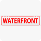 Waterfront 6 x 24 Corrugated Rider - Red